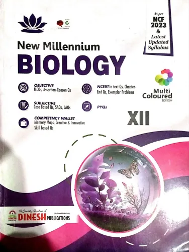 New Millennium Biology for class 12 Latest Edition 2024