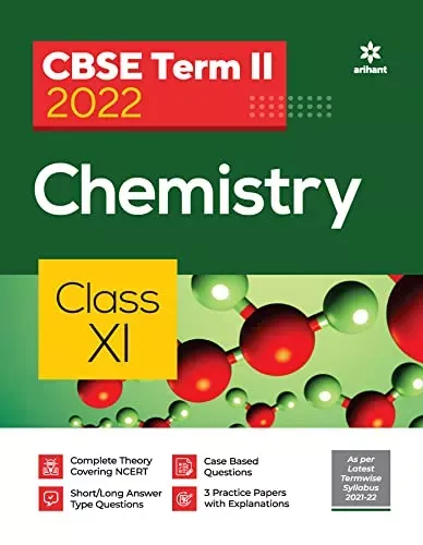 Arihant CBSE Chemistry Term 2 Class 11 for 2022 Exam (Cover Theory and MCQs) 