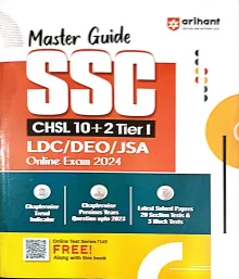 SSC Chsl (10+2) Tier Class 1 Master Guide (English)