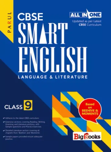 Parul CBSE All-In-One Smart English Language & Literature Reference Book for Class 9 (Based on NCERT Beehive & Moments)