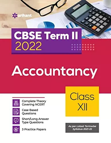 Arihant CBSE Accountancy Term 2 Class 12 for 2022 Exam (Cover Theory and MCQs) 