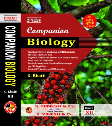 Dinesh Companion Biology for Class 12 - CBSE - Examination 2021-22 