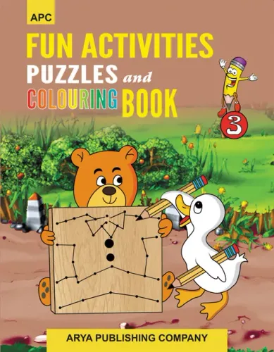 Fun Activities Puzzles and Colouring Book-3