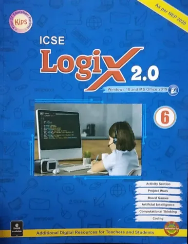 Logix 2.0 Class 6 (Win10 MS Office) (ICSE)