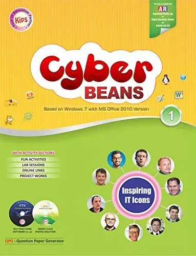 Cyber Beans (window-7 & Ms Office-2010) For Class 1