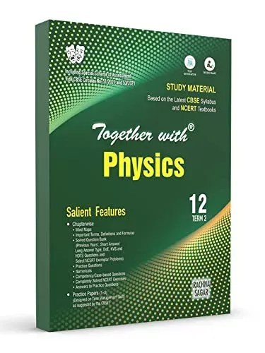 Rachna Sagar Together With CBSE Question Bank Study Material Term 2 Physics Books for Class 12th 2022 Exam, Best NCERT MCQ, OTQ, Practice & Sample Paper Series