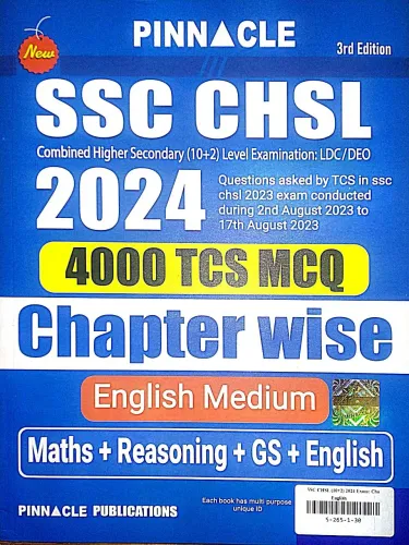 Ssc Chsl 2024 4000 Tcs Mcq Chapter Wise (e)