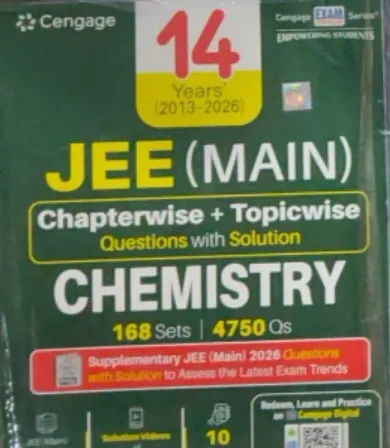 14 Years Jee Main (2013-2026) Chapterwise Chemistry