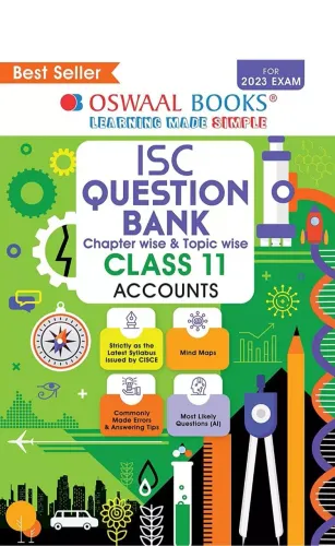 Oswaal ISC Question Bank Class 11 Accounts Book (For 2023 Exam)