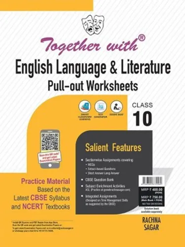 Together with English Language & Literature Pullout Worksheets for Class 10