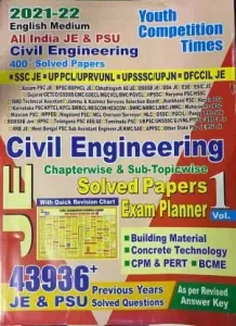 Civil Engineering C.w.solved Paper Planner Vol-1