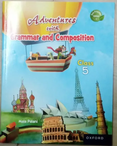 Adventures With Grammar & Composition for class 5 Latest Edition 2024