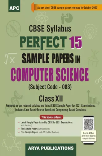 Perfect 15 Sample Papers in Computer Science, Class- 12