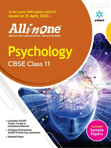 CBSE All In One Psychology Class 11 2022-23 Edition