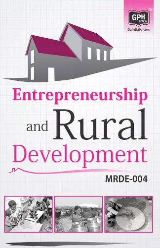 MRDE4 Entrepreneurship and Rural Development(IGNOU Help book for mrde004 in English)