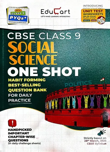 One Shot Cbse Question Bank Social Science-9 (2025-26)