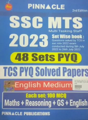 SSC MTS (48 Sets Pyq)- 2023 (e)