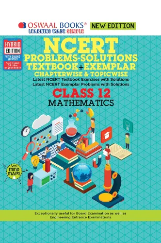 Oswaal NCERT Textbook+Exemplar Class 12, Mathematics (For 2022 Exam)