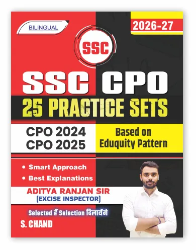 SSC CPO 25 Practice Sets (2026-27) | Bilingual Edition (9789373592107) - Aditya Ranjan Sir