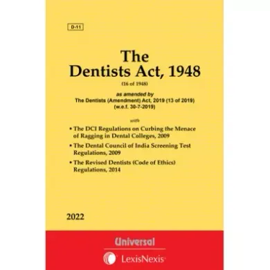  Dentists Act, 1948 with Allied Rules