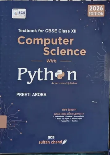 Computer Science With Python-12 (preeti Arora)2026