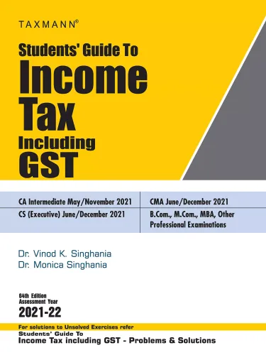 Students Guide To Income Tax Including GST