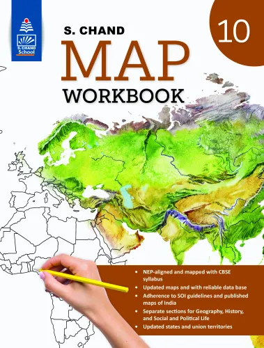 S Chand Map Workbook 10 (9789364680790) - Subject Experts