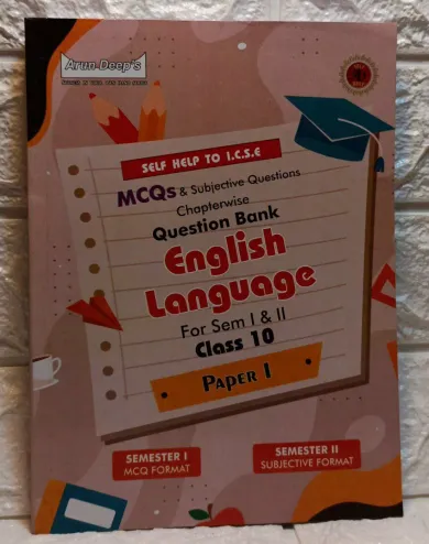 Icse Mcqs Q.b English Lang.-10(term 1&2)