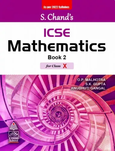 S Chand's ICSE Maths Book II Class-X