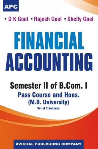 Financial Accounting B.Com. I Semester I, Pass Course and Hons. (M.D.U.)