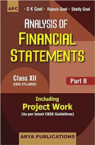 Analysis Of Financial Statements Class Xii, Part-B