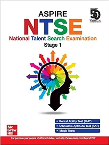 Aspire NTSE for Class X | National Talent Search Examination - Stage 1 | For Paper 1 (MAT) and Paper 2 (SAT)