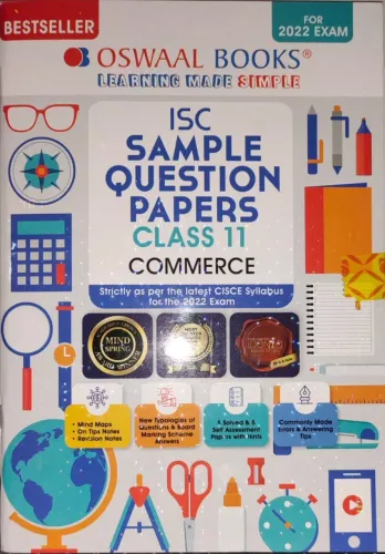 Oswaal ISC Sample Question Paper Class 11 Commerce Book (For 2022 Exam)