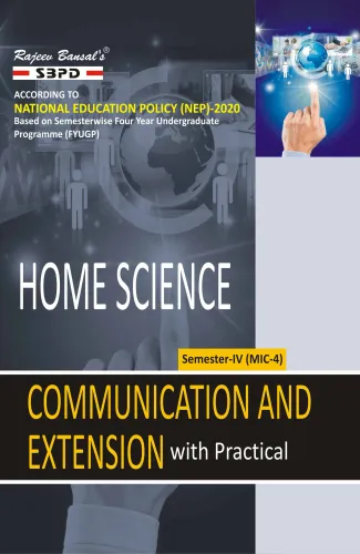 NEP Home Science Communication and Extension (with Practical) B.A. 4th Sem (MIC-4)