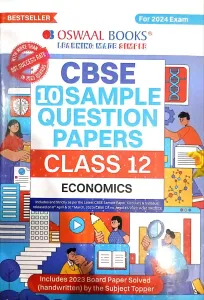 Cbse 10 Sample Question Papers Economics-12 (2023-2024)