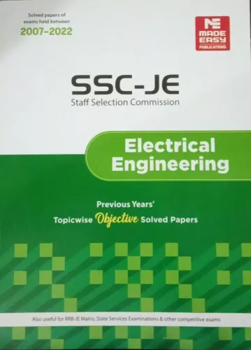 Ssc Jee Electrical Engineering Prev Year Obj.solved Paper