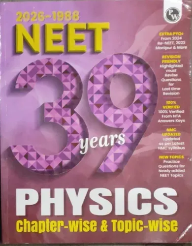 39 Years Neet Physics {2026-1988} Chapterwise & Topicwise