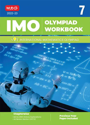 International Mathematics Olympiad (IMO) Work Book for Class 7 - MCQs, Previous Years Solved Paper and Achievers Section - Olympiad Books For 2022-2023 Exam 