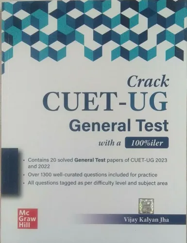 Crack Cuet - UG General Test Latest Edition -2024
