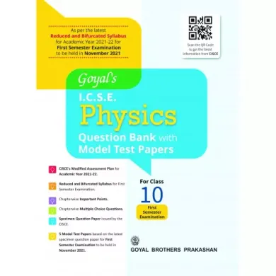 ICSE Physics Question Bank with Model Test Paper