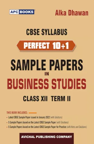 Perfect 10+1 Sample Papers in Business Studies, Term-II, Class- 12