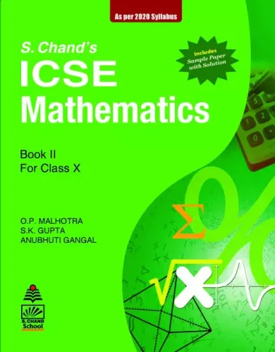 S.Chand\'s ICSE Mathematics Book I for Class X