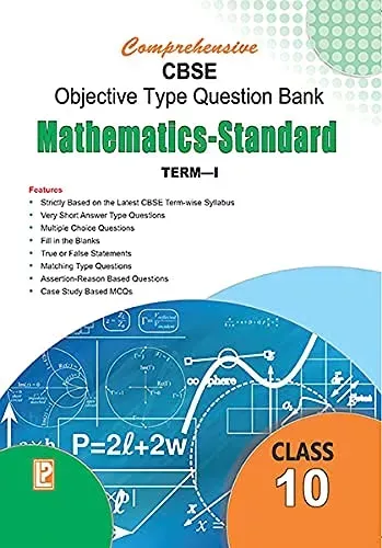 Comprehensive CBSE Objective Type Question Bank Mathematics 10 Standard