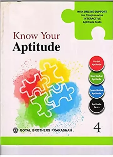Know Your Aptitude Class 4 [Paperback] R S Dhauni Paperback 