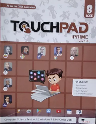 Touchpad iPrime Ver 2.0 Computer Book Class 1 ICSE