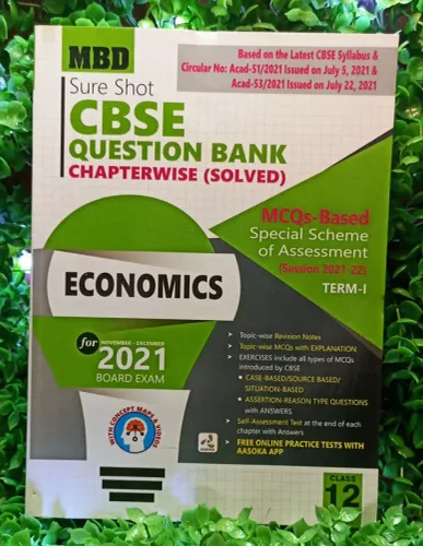 Cbse Mcqs Chapterwise Q.b Economics-12(term-1)