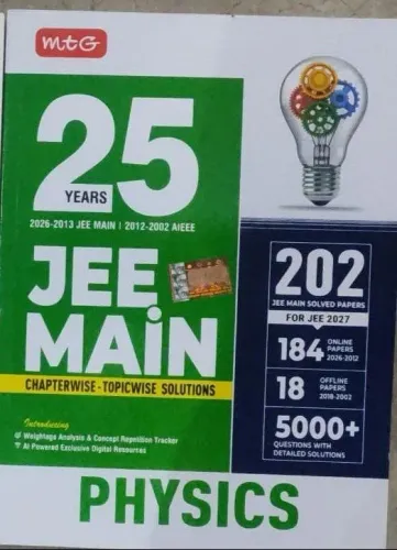 25 Year Physics Jee Main Chapterwise Topicwise Solution
