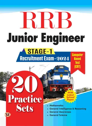 RRB Junior Engineer Stage-1 ( 20 Practice Sets In English)