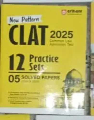 New Pattern Clat 2025 12 Practice Sets 05 Solved Papers