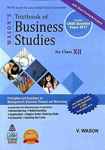 WASON'S TEXTBOOK OF BUSINESS STUDIES FOR CLASS 12